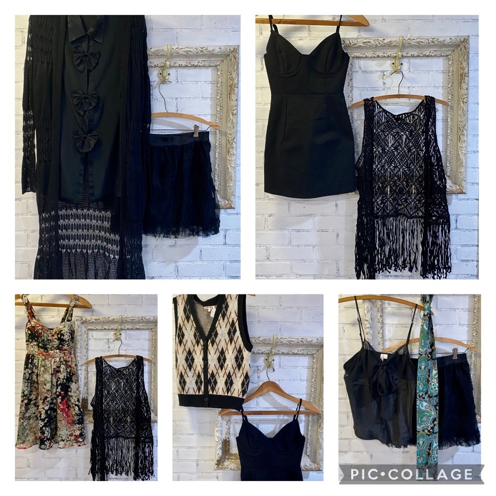 Style Box Bundle Grunge Edgy 13 Pieces XS-S Curated Collection Multiple Outfits